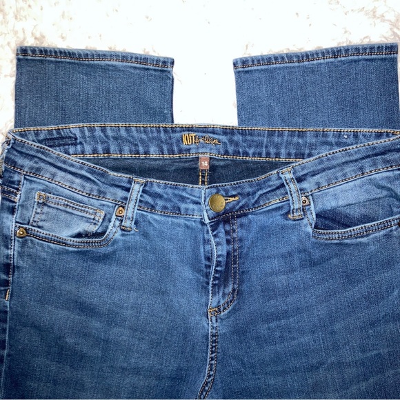 euc KUT from the Kloth STRAIGHT LEG Jeans sz Women's sz 14 - Picture 4 of 16